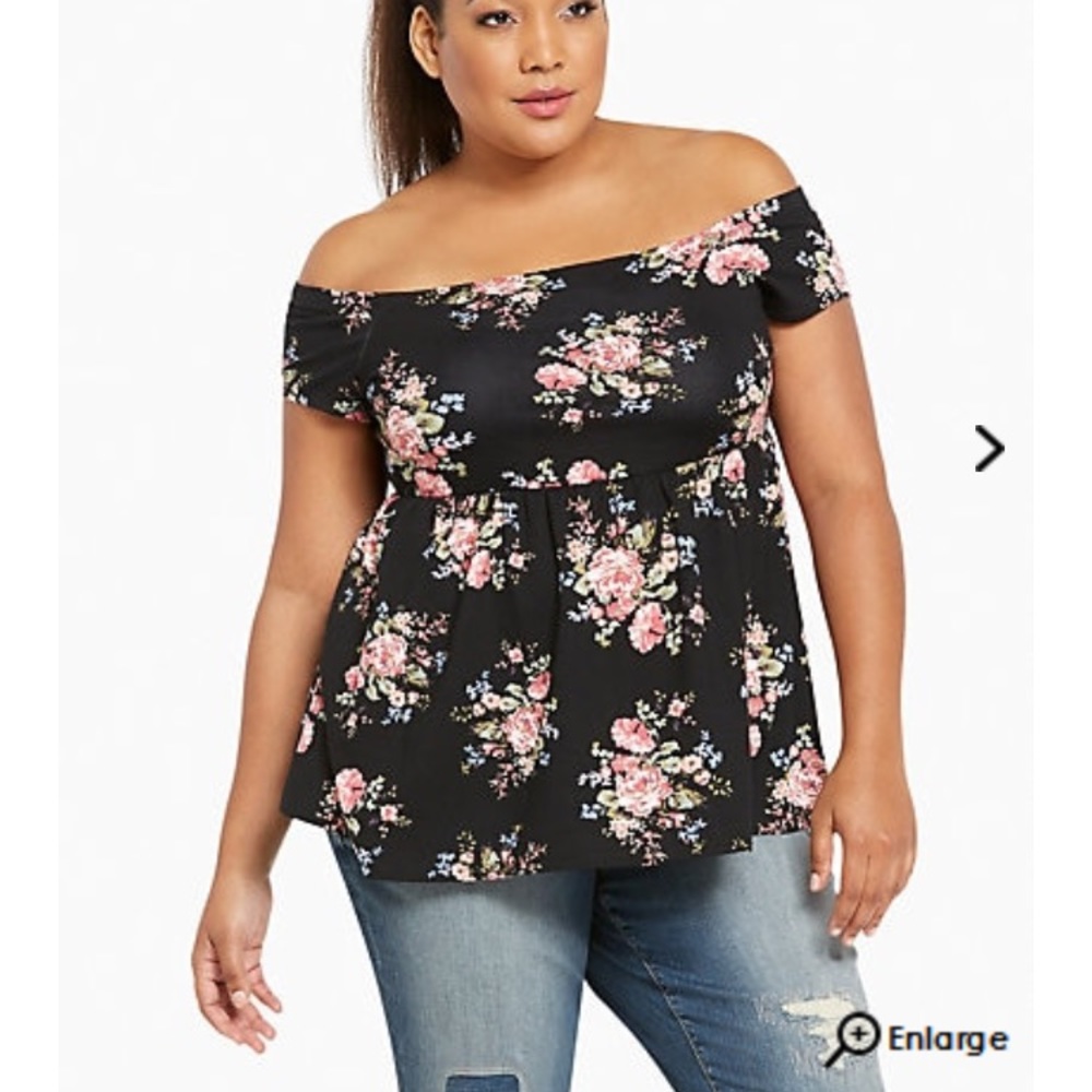 Torrid flower top
